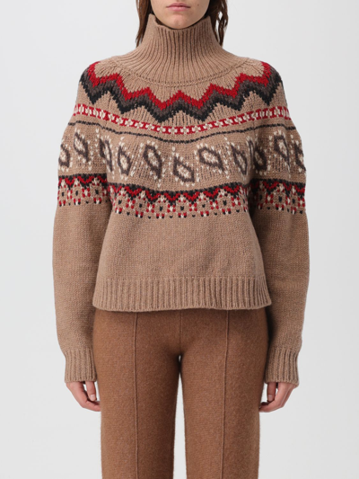 Shop Alanui Sweater  Woman Color Brown