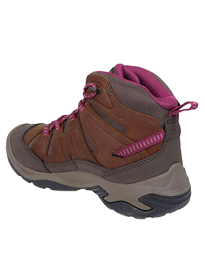 Shop Keen Circadia Mid Waterproof Hiking Boots In Brown