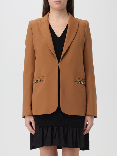 Shop Twinset Blazer  Woman Color Brown