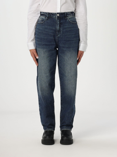 Shop Armani Exchange Jeans  Woman Color Indigo
