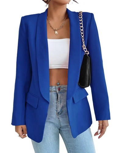 Shop Evia Blazer In Blue