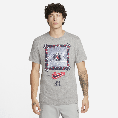 Shop Nike Paris Saint-germain  Men's Dna T-shirt In Grey