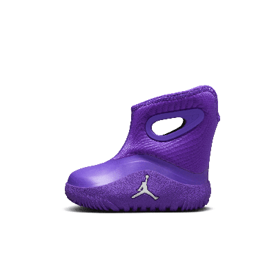 Shop Jordan Lil Drip Baby/toddler Boots In Purple