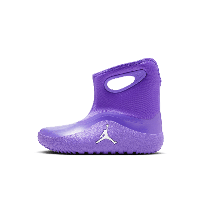 Shop Jordan Lil Drip Little Kids' Boots In Purple
