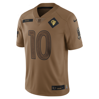 Shop Nike Cooper Kupp Los Angeles Rams Salute To Service  Men's Dri-fit Nfl Limited Jersey In Brown
