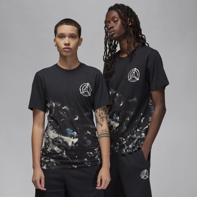 Shop Jordan Men's  Artist Series By Jammie Holmes Graphic T-shirt In Black