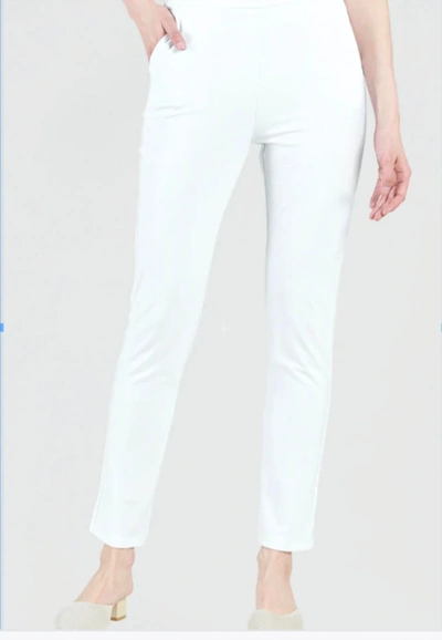 Shop Clara Sunwoo Straight Leg Pocket Pant In White