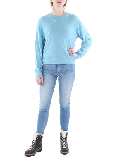 Shop Rails Ramona Womens Star Embroidered Sweatshirt In Multi