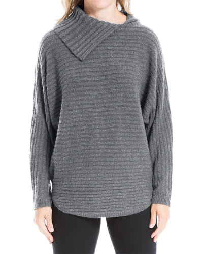 Shop Max Studio Tunic Sweater In Grey