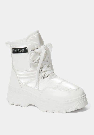 Shop Bebe Jadah Boots In White