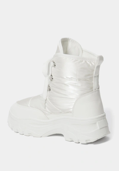 Shop Bebe Jadah Boots In White