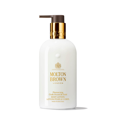 Shop Molton Brown Mesmerising Oudh Accord And Gold Body Lotion 300ml