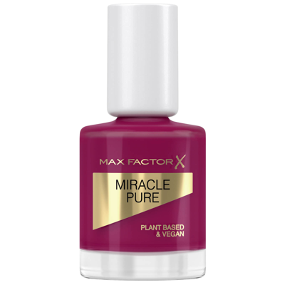 Shop Max Factor Miracle Pure Nail Polish Lacquer 12ml (various Shades) - Sweet Plum