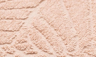 Slowtide Kalo Fringe Bath Towel In Light/ Pastel Pink