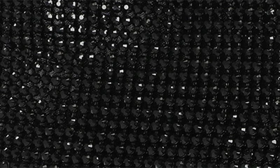Jessica Mcclintock Crystal Embellished Chase Top Handle Mini Tote Bag In Black