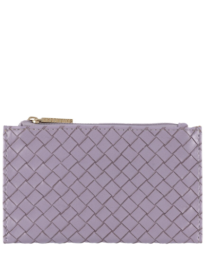Shop Shiraleah Frankie Card Case In Purple