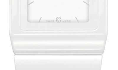 Shop Rado Ceramica Quartz Bracelet Watch, 31.7mm In White