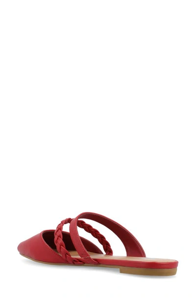 Journee Collection Olivea Mule In Red