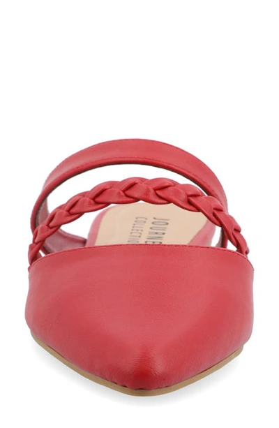 Journee Collection Olivea Mule In Red