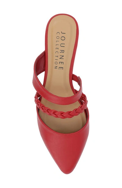 Shop Journee Collection Olivea Mule In Red