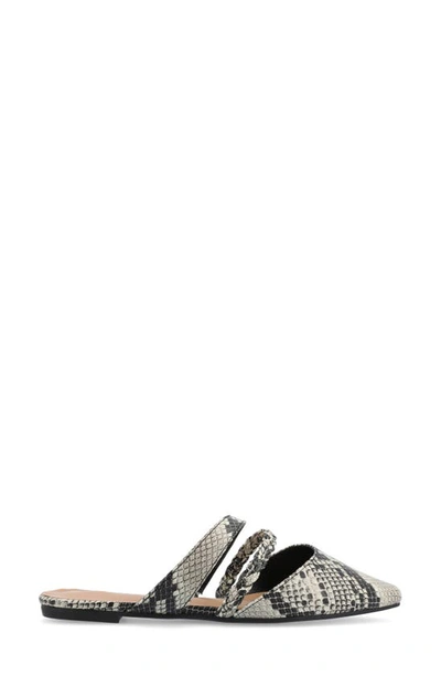 Shop Journee Collection Olivea Mule In Snake