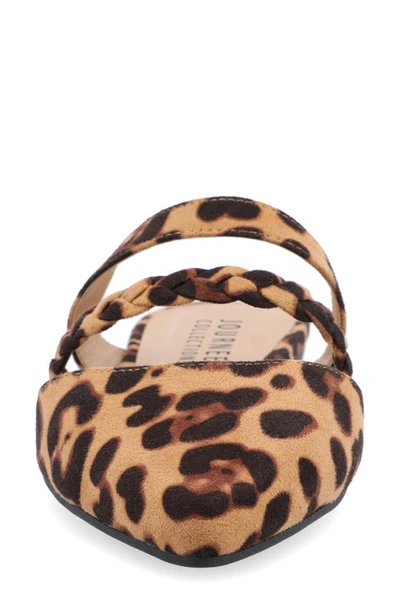 Journee Collection Olivea Mule In Leopard