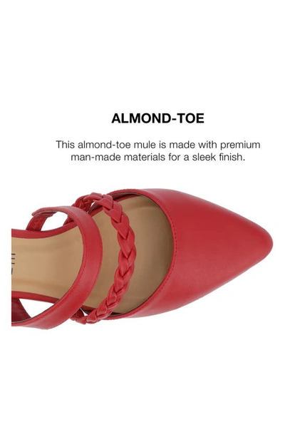Journee Collection Olivea Mule In Red