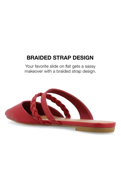 Journee Collection Olivea Mule In Red