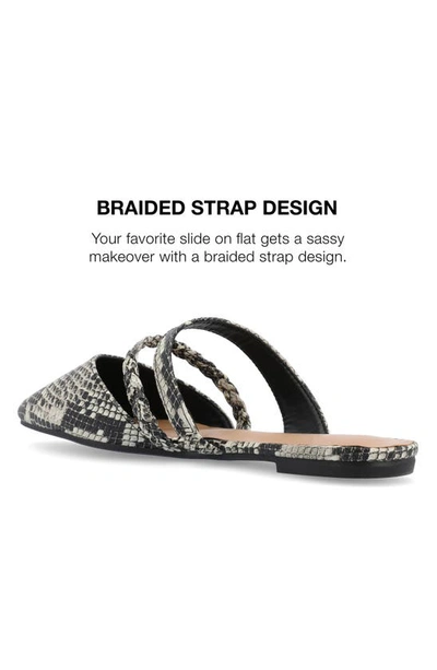 Journee Collection Olivea Mule In Snake
