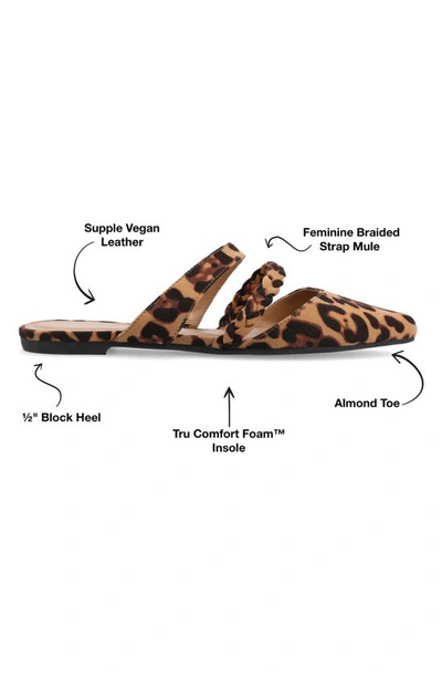 Journee Collection Olivea Mule In Leopard