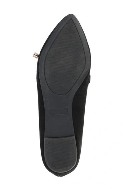 Journee Collection Womens Muriel Slip On Pointed Toe Loafer Flats In Black