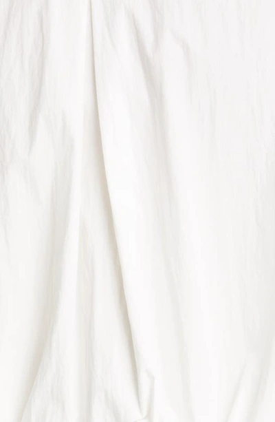Co Boxy V-neck Blouse In White