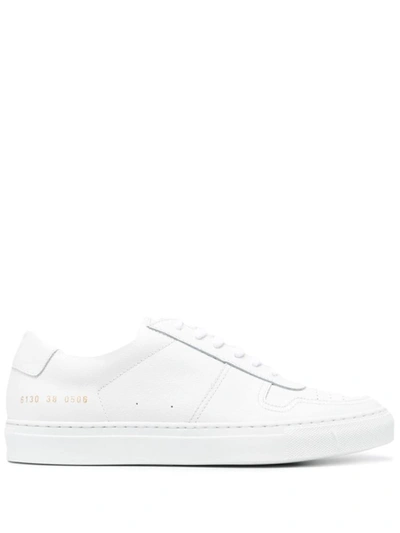 Shop Common Projects Bball Classic Leather Sneakers In White