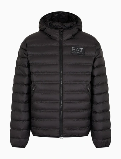 Shop Ea7 Coats Black