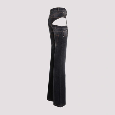 Shop Egonlab Pantaslip Jeans In Black