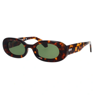 Off-white Sunglasses In Havana