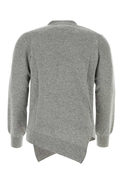 Shop Comme Des Garçons Comme Des Garcons Shirt Knitwear In Grey