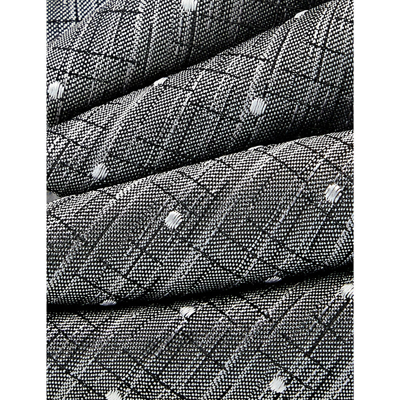 Emporio Armani Mens Grigio Branded-pattern Silk Tie In Grigio