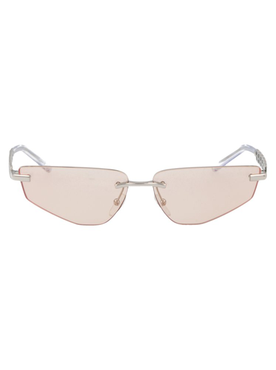 Shop Dolce & Gabbana Eyewear Rimless Sunglasses In Multi