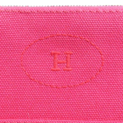 Shop Hermes Hermès Bolide Pink Cotton Clutch Bag ()