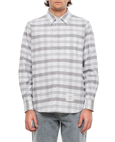 Shop Thom Browne Checkered Long In Multi