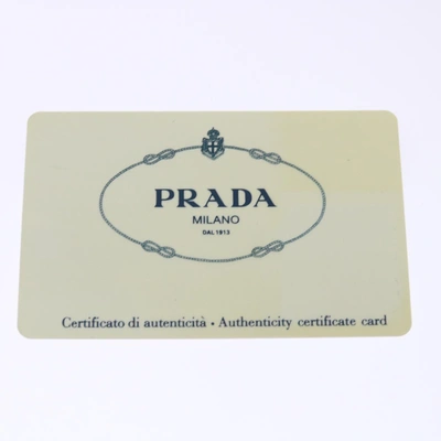 Shop Prada Blue Synthetic Wallet  ()