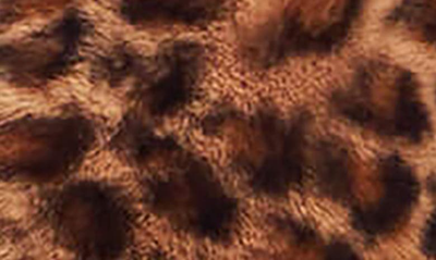 Donna Salyers Fabulous-furs Posh Quilted Faux Fur Jacket In Cheetah Brown