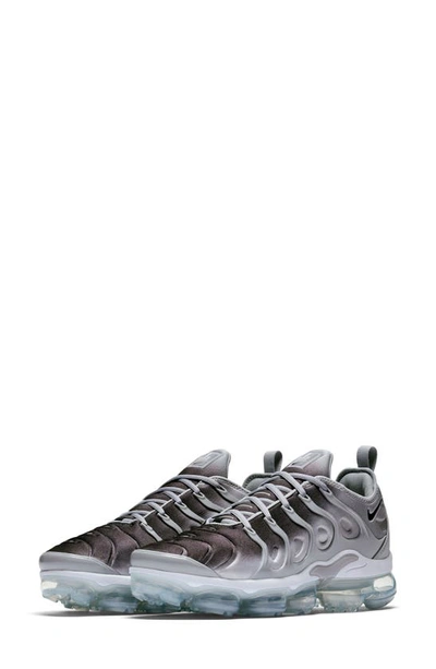 Shop Nike Air Vapormax Plus Sneaker In Wolf Grey/ Black/ White