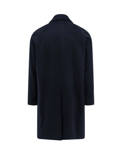 Shop Hevo Cashmere Coat In Black