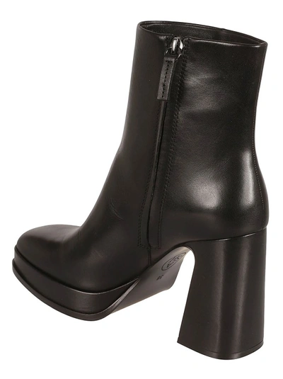 Shop Ash 100mm Leather Boots In Black