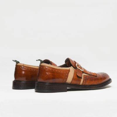 Shop Green George Shanghai Leather Shoe In Brown