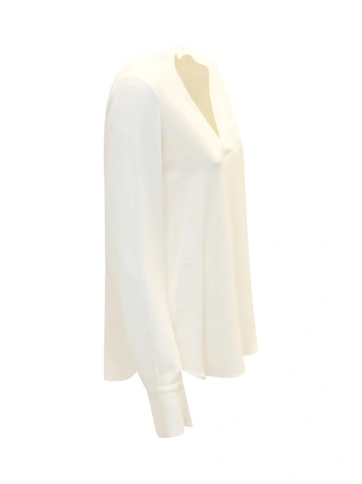 Shop Antonelli White Silk Aversa T-shirts