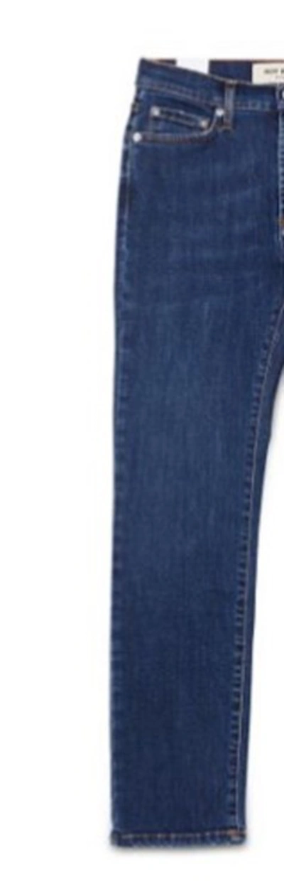 Roy Rogers Slim Stretch Trousers In Blue