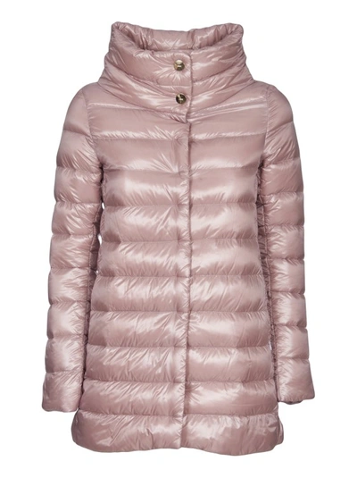 Shop Herno Amelia Down Jacket In Pink